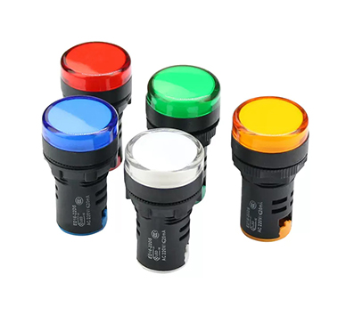 Светодиодный индикатор PHLTD 220В, красный, зеленый и желтый