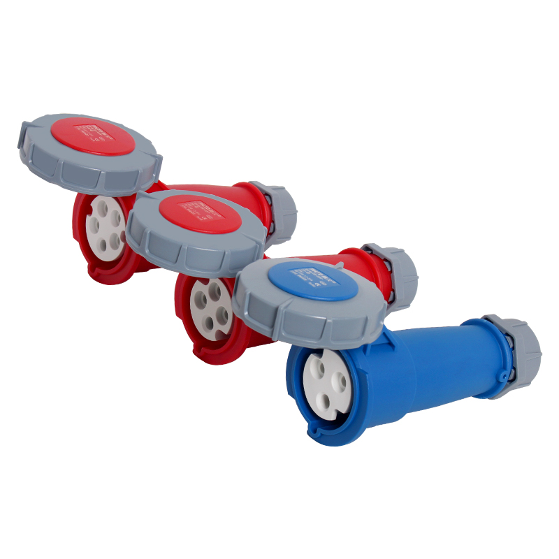 Промышленный разъем PHLTD с высокой нагрузкой и защитой IP67, вилка и розетка на 3, 4 и 5 контактов, 63А и 125А, мужской и женский авиационный разъем